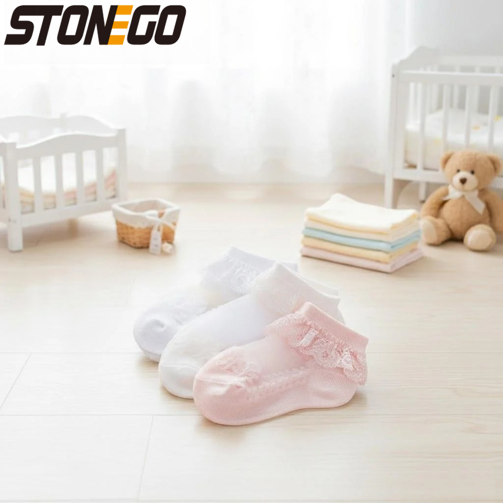 Милые кружевные сетчатые детск – обзор и цена Unisex Baby Socks Non Slip